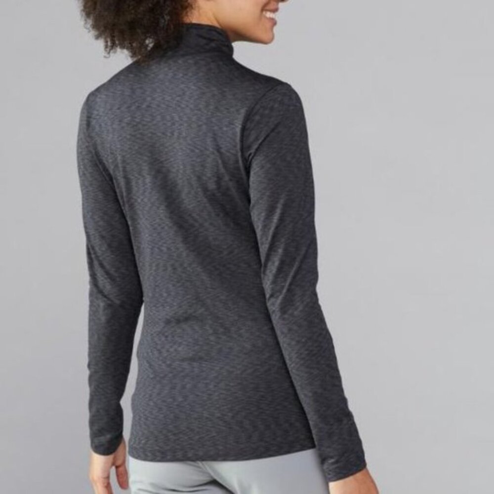 Rei Midweight Base Layer Quarter-Zip Pullover Lon… - image 3